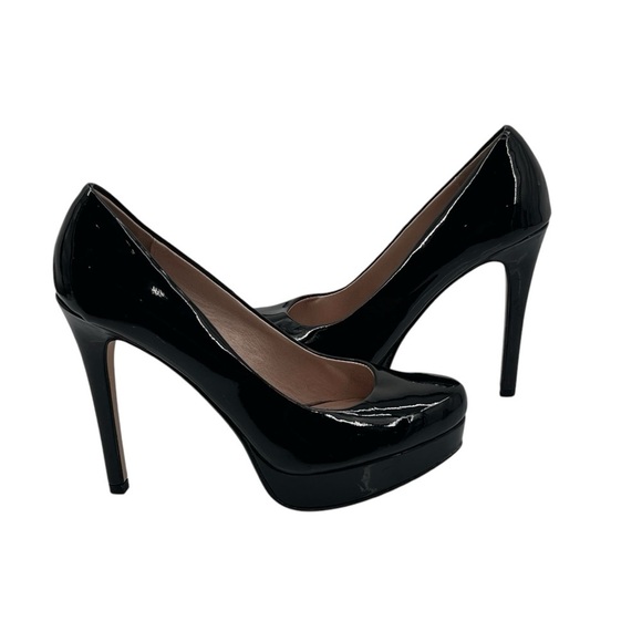 Chinese Laundry Black Patent WOW Platform Heels Size 40 Women’s - Picture 1 of 9